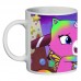 Кружка Радужно бабочково единорожная кошка SuperCup (чашка-SC-Rainbow Butterfly Unicorn Kitty-0020)