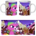 Кружка Радужно бабочково единорожная кошка SuperCup (чашка-SC-Rainbow Butterfly Unicorn Kitty-0020)