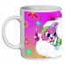 Кружка Радужно бабочково единорожная кошка SuperCup (чашка-SC-Rainbow Butterfly Unicorn Kitty-0016)