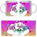 Кружка Радужно бабочково единорожная кошка SuperCup (чашка-SC-Rainbow Butterfly Unicorn Kitty-0016)