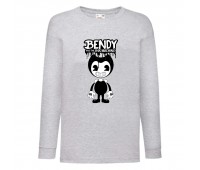 Лонгслив реглан Бенди 0022 (Bendy) серый (BND gry 0022) 116 см