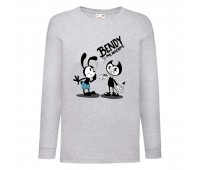 Лонгслив реглан Бенди 0028 (Bendy) серый (BND gry 0028) 116 см