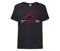 Футболка детская Кибер Панк 009 (Cyber Punk) черная (CPK blc 009) 140 см