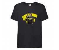 Футболка детская Кибер Панк 0012 (Cyber Punk) черная (CPK blc 0012) 140 см
