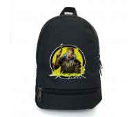Рюкзак BIG подростковый Киберпанк 2077 School Bag (Cyberpunk - 005) черный (43 х 30 х 17 см)