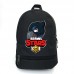 Рюкзак BIG Бравл Старс Ворон 3 School Bag (BS -015) черный (43 х 30 х 17 см)
