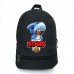 Рюкзак BIG Бравл Старс Леон Акула School Bag (BS -031) черный (43 х 30 х 17 см)