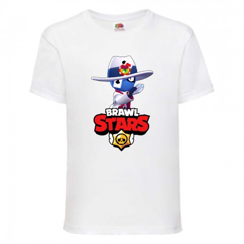 Футболка детская Brawl Stars Tara Misfortune (Бравл Старс Тара Бедовая) белая 104 см Футболка детская Brawl Stars Tara Misfortune (Бравл Старс Тара Бедовая) белая 104 см