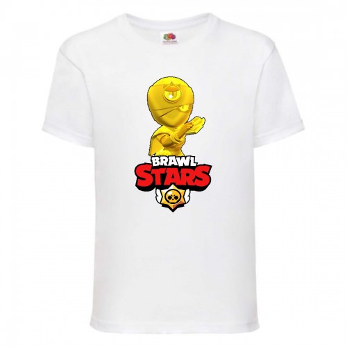 Футболка детская Brawl Stars Tara Gold (Бравл Старс Тара Золотая) белая 152 см Футболка детская Brawl Stars Tara Gold (Бравл Старс Тара Золотая) белая 152 см