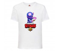 Футболка детская Brawl Stars Tara Ninja (Бравл Старс Тара Ниндзя) белая 104 см Футболка детская Brawl Stars Tara Ninja (Бравл Старс Тара Ниндзя) белая 104 см