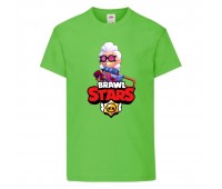 Футболка детская Brawl Stars Belle (Бравл Старс Бэлль) светлозеленая 104 см Футболка детская Brawl Stars Belle (Бравл Старс Бэлль) светлозеленая 104 см