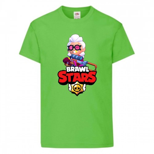 Футболка детская Brawl Stars Belle (Бравл Старс Бэлль) светлозеленая 164 см Футболка детская Brawl Stars Belle (Бравл Старс Бэлль) светлозеленая 164 см