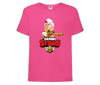 Футболка детская Brawl Stars Belle Gold (Бравл Старс Бэлль Золотая) малиновая 104 см Футболка детская Brawl Stars Belle Gold (Бравл Старс Бэлль Золотая) малиновая 104 см