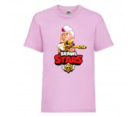 Футболка детская Brawl Stars Belle Gold (Бравл Старс Бэлль Золотая) розовая 104 см Футболка детская Brawl Stars Belle Gold (Бравл Старс Бэлль Золотая) розовая 104 см