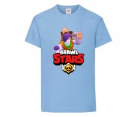 Футболка детская Brawl Stars Caveman Frank (Бравл Старс Фрэнк Пещерный) голубая 104 см Футболка детская Brawl Stars Caveman Frank (Бравл Старс Фрэнк Пещерный) голубая 104 см