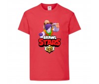 Футболка детская Brawl Stars Caveman Frank (Бравл Старс Фрэнк Пещерный) красная 104 см Футболка детская Brawl Stars Caveman Frank (Бравл Старс Фрэнк Пещерный) красная 104 см