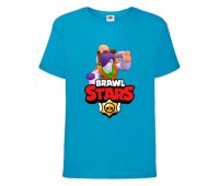 Футболка детская Brawl Stars Caveman Frank (Бравл Старс Фрэнк Пещерный) синяя 104 см Футболка детская Brawl Stars Caveman Frank (Бравл Старс Фрэнк Пещерный) синяя 104 см