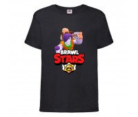 Футболка детская Brawl Stars Caveman Frank (Бравл Старс Фрэнк Пещерный) черная 104 см Футболка детская Brawl Stars Caveman Frank (Бравл Старс Фрэнк Пещерный) черная 104 см