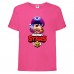 Футболка детская Brawl Stars Colonel Ruffs (Бравл Старс Генерал Гавс) малиновая 164 см