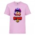 Футболка детская Brawl Stars Colonel Ruffs (Бравл Старс Генерал Гавс) розовая 152 см