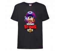 Футболка детская Brawl Stars Colonel Ruffs (Бравл Старс Генерал Гавс) черная 104 см Футболка детская Brawl Stars Colonel Ruffs (Бравл Старс Генерал Гавс) черная 104 см