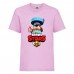 Футболка детская Brawl Stars Colonel Ruffs 70 lvl (Бравл Старс Генерал Гавс 70 ур) розовая 152 см Футболка детская Brawl Stars Colonel Ruffs 70 lvl (Бравл Старс Генерал Гавс 70 ур) розовая 152 см