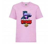 Футболка детская Brawl Stars DJ Frank (Бравл Старс Фрэнк Диджей) розовая 104 см Футболка детская Brawl Stars DJ Frank (Бравл Старс Фрэнк Диджей) розовая 104 см