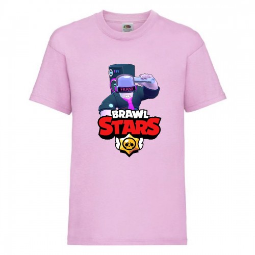 Футболка детская Brawl Stars DJ Frank (Бравл Старс Фрэнк Диджей) розовая 128 см Футболка детская Brawl Stars DJ Frank (Бравл Старс Фрэнк Диджей) розовая 128 см