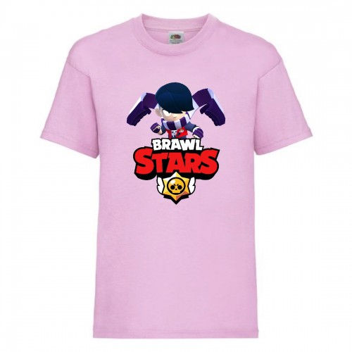 Футболка детская Brawl Stars Edgar (Бравл Старс Эдгар) розовая 152 см Футболка детская Brawl Stars Edgar (Бравл Старс Эдгар) розовая 152 см
