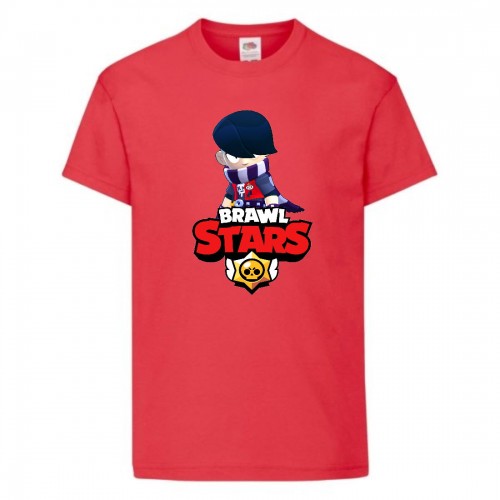 Футболка детская Brawl Stars Edgar 2 (Бравл Старс Эдгар 2) красная 128 см Футболка детская Brawl Stars Edgar 2 (Бравл Старс Эдгар 2) красная 128 см