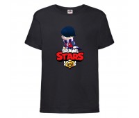 Футболка детская Brawl Stars Edgar 2 (Бравл Старс Эдгар 2) черная 104 см Футболка детская Brawl Stars Edgar 2 (Бравл Старс Эдгар 2) черная 104 см