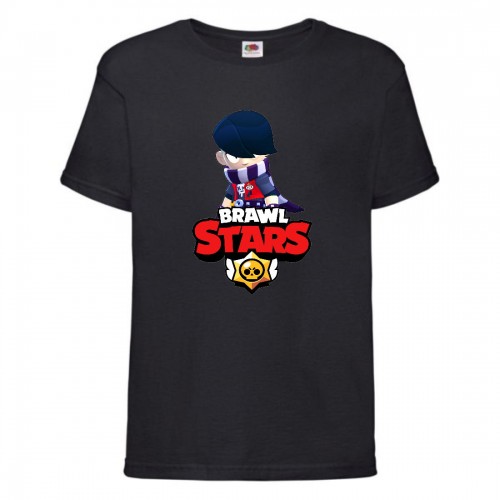 Футболка детская Brawl Stars Edgar 2 (Бравл Старс Эдгар 2) черная 116 см Футболка детская Brawl Stars Edgar 2 (Бравл Старс Эдгар 2) черная 116 см