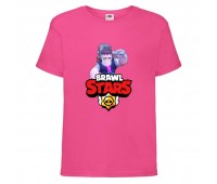 Футболка детская Brawl Stars Frank (Бравл Старс Фрэнк) малиновая 104 см Футболка детская Brawl Stars Frank (Бравл Старс Фрэнк) малиновая 104 см