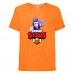 Футболка детская Brawl Stars Frank (Бравл Старс Фрэнк) оранжевая 128 см Футболка детская Brawl Stars Frank (Бравл Старс Фрэнк) оранжевая 128 см