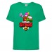Футболка детская Brawl Stars Holiday Frank (Бравл Старс Фрэнк Праздничный) зеленая 152 см Футболка детская Brawl Stars Holiday Frank (Бравл Старс Фрэнк Праздничный) зеленая 152 см