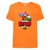 Футболка детская Brawl Stars Holiday Frank (Бравл Старс Фрэнк Праздничный) оранжевая 104 см Футболка детская Brawl Stars Holiday Frank (Бравл Старс Фрэнк Праздничный) оранжевая 104 см