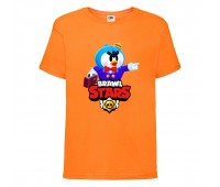 Футболка детская Brawl Stars Mr. P (Бравл Старс Мистер П) оранжевая 104 см Футболка детская Brawl Stars Mr. P (Бравл Старс Мистер П) оранжевая 104 см