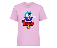 Футболка детская Brawl Stars Mr. P (Бравл Старс Мистер П) розовая 104 см Футболка детская Brawl Stars Mr. P (Бравл Старс Мистер П) розовая 104 см
