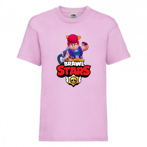 Футболка детская Brawl Stars Pam (Бравл Старс Пэм) розовая 152 см Футболка детская Brawl Stars Pam (Бравл Старс Пэм) розовая 152 см