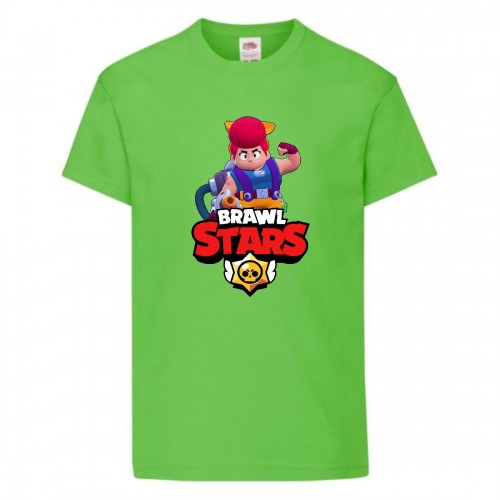 Футболка детская Brawl Stars Pam (Бравл Старс Пэм) светлозеленая 164 см Футболка детская Brawl Stars Pam (Бравл Старс Пэм) светлозеленая 164 см