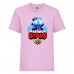 Футболка детская Brawl Stars Squeak (Бравл Старс Скуик) розовая 140 см Футболка детская Brawl Stars Squeak (Бравл Старс Скуик) розовая 140 см