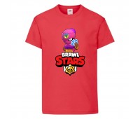 Футболка детская Brawl Stars Tara (Бравл Старс Тара) красная 104 см Футболка детская Brawl Stars Tara (Бравл Старс Тара) красная 104 см