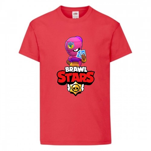 Футболка детская Brawl Stars Tara (Бравл Старс Тара) красная 116 см Футболка детская Brawl Stars Tara (Бравл Старс Тара) красная 116 см