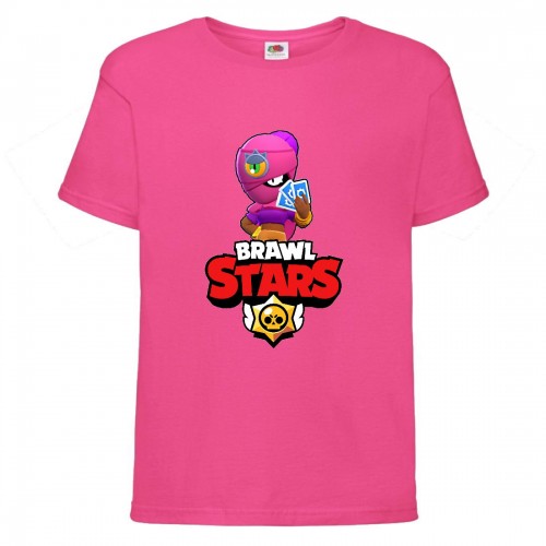 Футболка детская Brawl Stars Tara (Бравл Старс Тара) малиновая 116 см Футболка детская Brawl Stars Tara (Бравл Старс Тара) малиновая 116 см