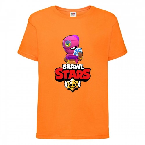 Футболка детская Brawl Stars Tara (Бравл Старс Тара) оранжевая 164 см Футболка детская Brawl Stars Tara (Бравл Старс Тара) оранжевая 164 см