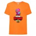 Футболка детская Brawl Stars Tara (Бравл Старс Тара) оранжевая 164 см Футболка детская Brawl Stars Tara (Бравл Старс Тара) оранжевая 164 см