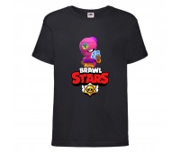 Футболка детская Brawl Stars Tara (Бравл Старс Тара) черная 104 см Футболка детская Brawl Stars Tara (Бравл Старс Тара) черная 104 см