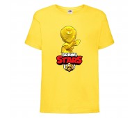 Футболка детская Brawl Stars Tara Gold (Бравл Старс Тара Золотая) желтая 104 см Футболка детская Brawl Stars Tara Gold (Бравл Старс Тара Золотая) желтая 104 см