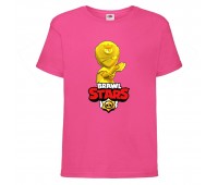Футболка детская Brawl Stars Tara Gold (Бравл Старс Тара Золотая) малиновая 104 см Футболка детская Brawl Stars Tara Gold (Бравл Старс Тара Золотая) малиновая 104 см