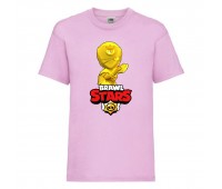 Футболка детская Brawl Stars Tara Gold (Бравл Старс Тара Золотая) розовая 104 см Футболка детская Brawl Stars Tara Gold (Бравл Старс Тара Золотая) розовая 104 см